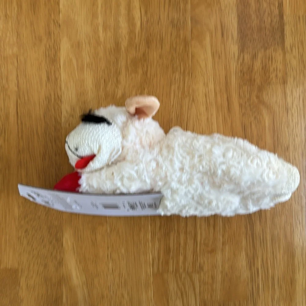 ✋NWT Lamb Chop Dog Toy Squeeze Squeak Pet